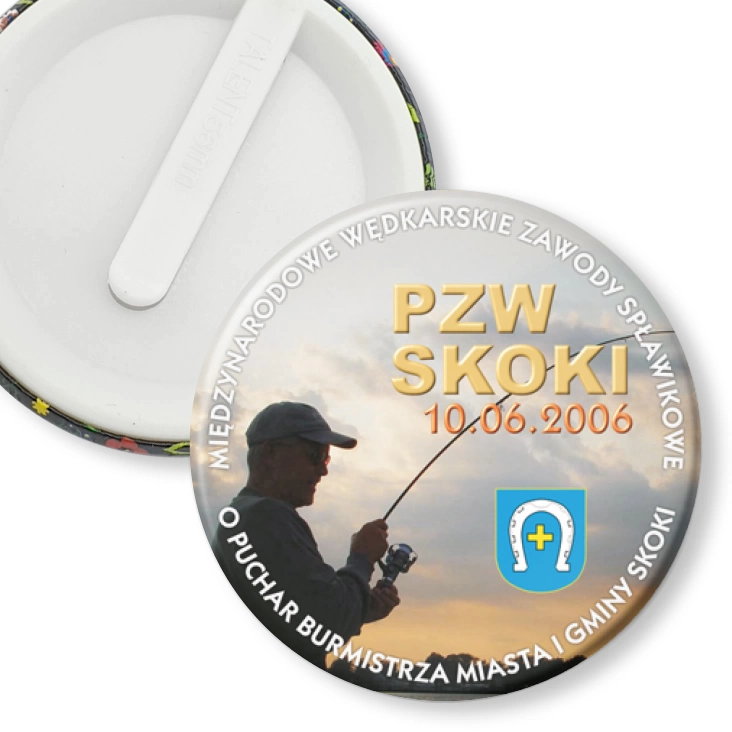 przypinka klips Wędkarskie Zawody Spławikowe 2006