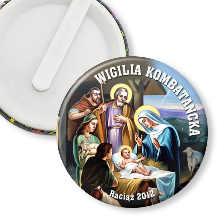 przypinka klips Wigilia Kombatancka