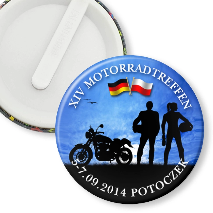 przypinka klips XIV Motorrad Treffen