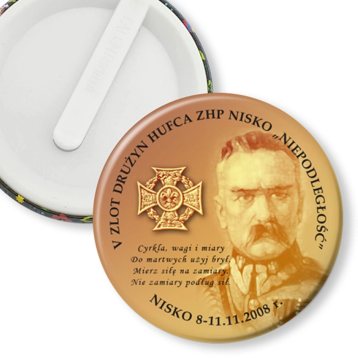 przypinka klips ZHP Nisko A