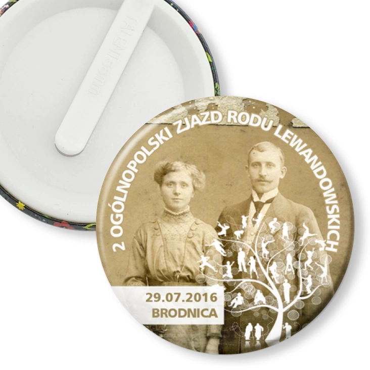 przypinka klips Zjazd Rodzinny