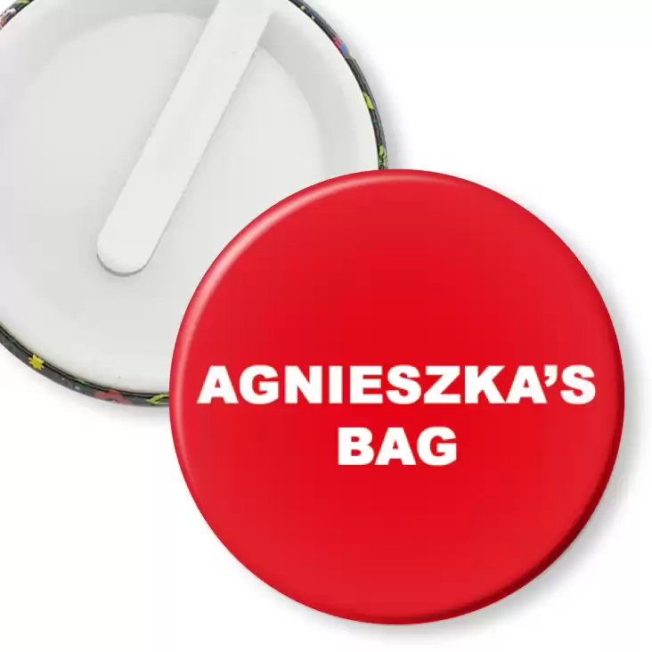przypinka klips Agnieszka`s bag