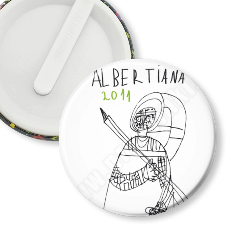 przypinka klips Albertiana 2011