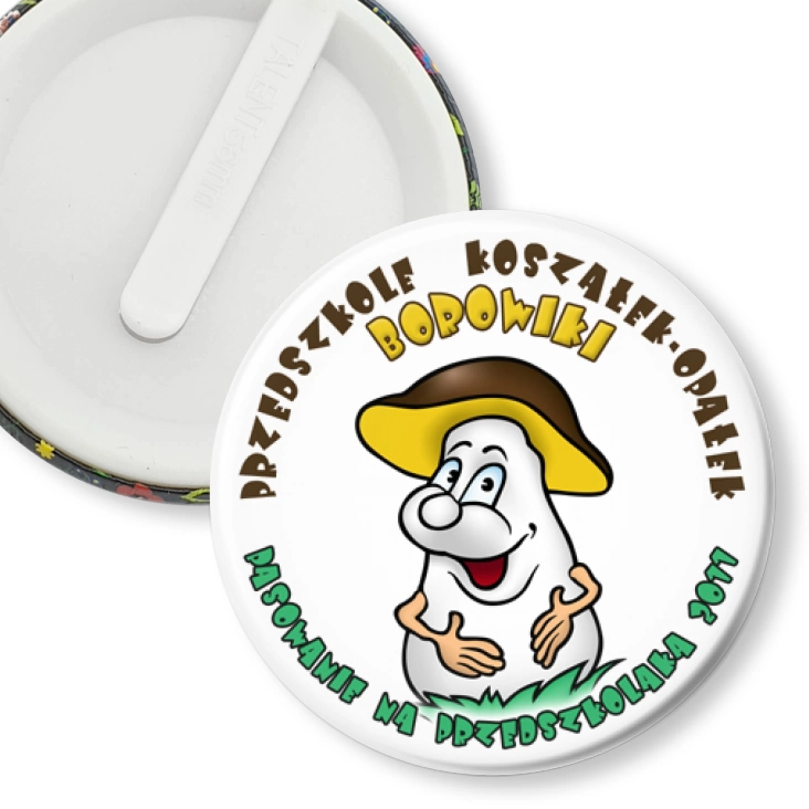 przypinka klips Borowiki