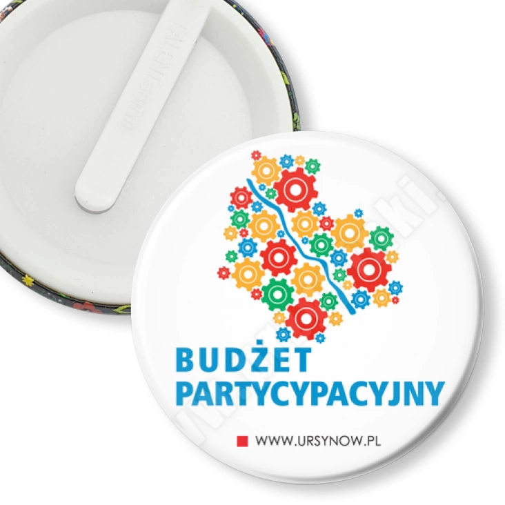 przypinka klips Budżet Partycypacyjny