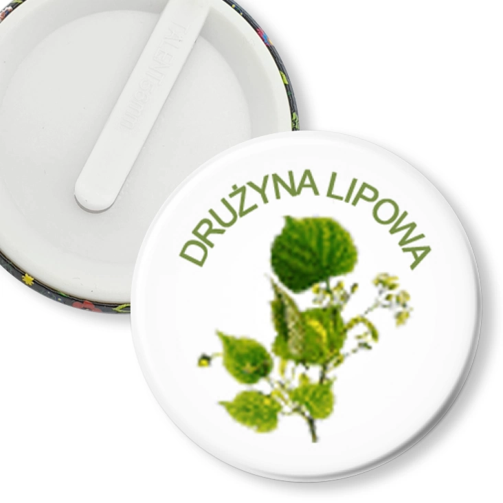 przypinka klips Drużyna lipowa