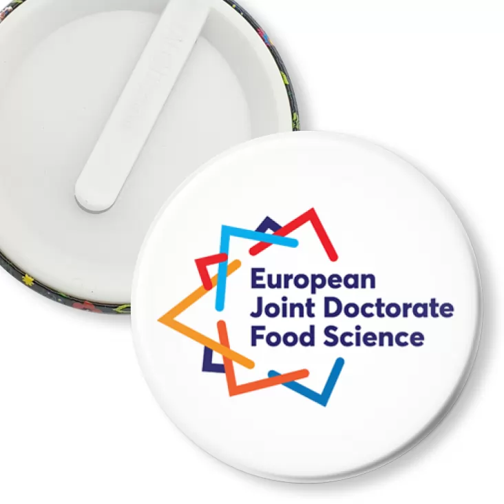przypinka klips European Joint Doctorate Food Science