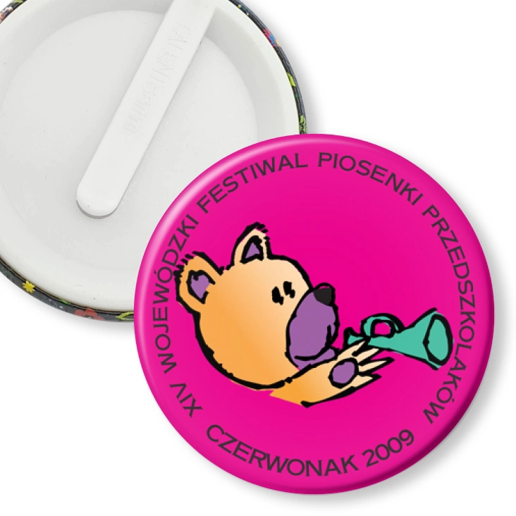przypinka klips Festiwal Piosenki Przedszkolaków
