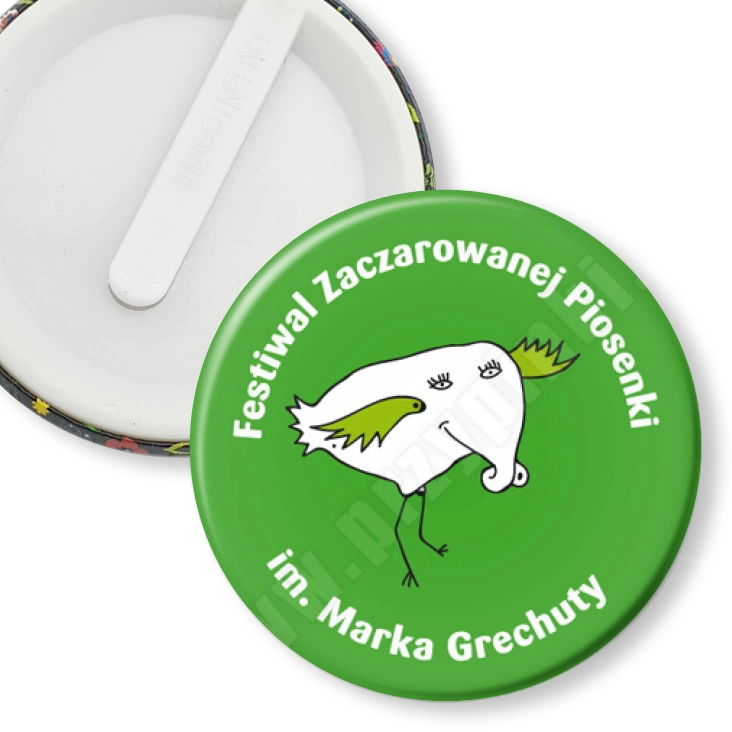 przypinka klips Festiwal Zaczarowanej Piosenki im. Marka Grechuty