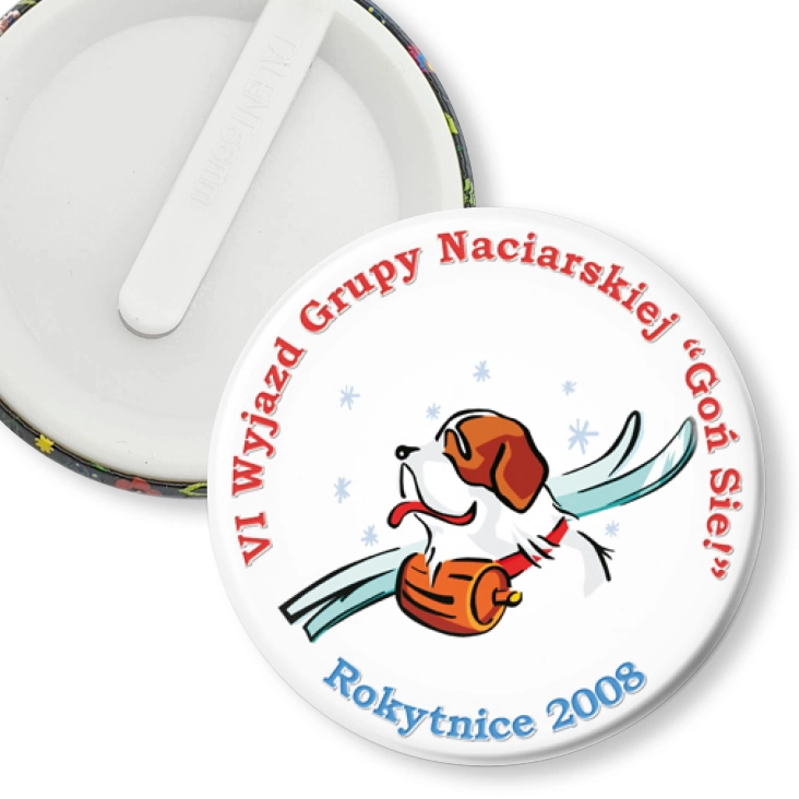 przypinka klips Goń sie Rokytnice 2008
