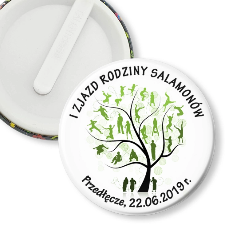 przypinka klips I Zjazd Rodziny Salomonów