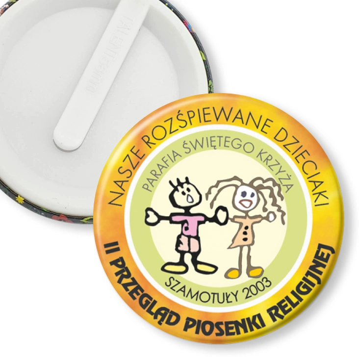 przypinka klips II Przegląd Piosenki Religijnej w Szamotułach