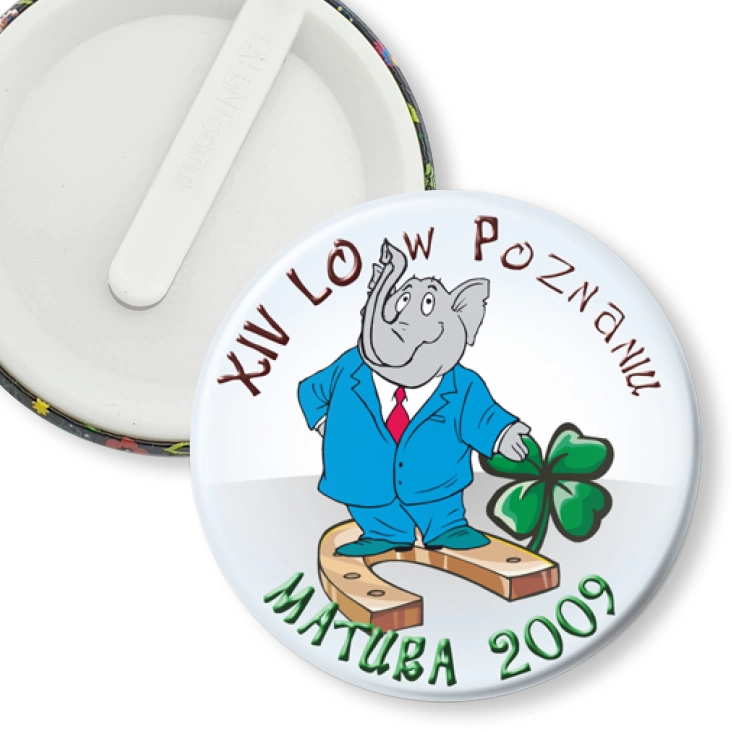 przypinka klips Matura 2009 LO14 Poznań