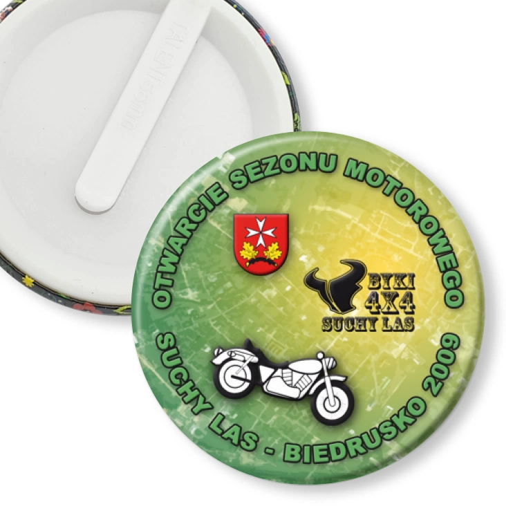 przypinka klips Otwarcie Sezonu Motorowego 2009