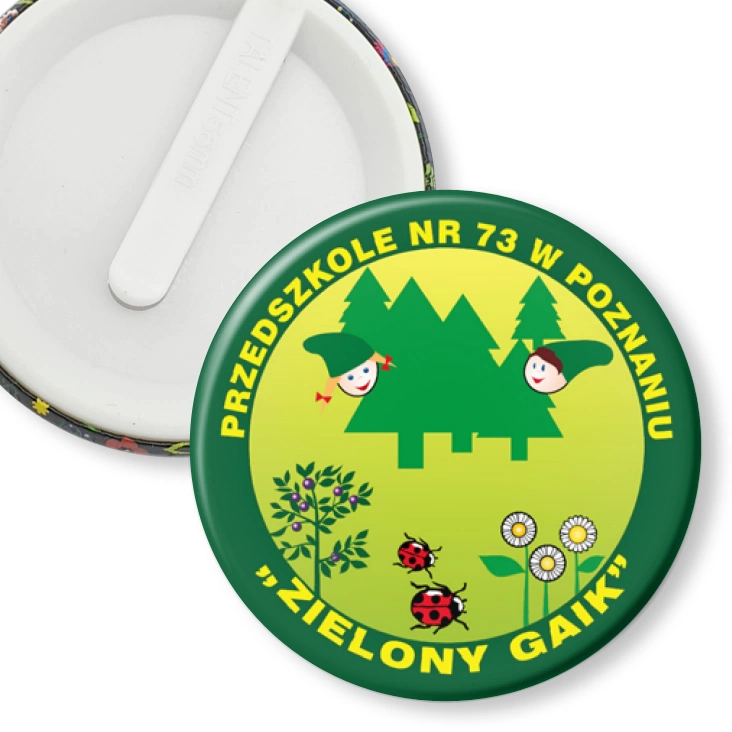 przypinka klips Przedszkole nr 73 w Poznaniu