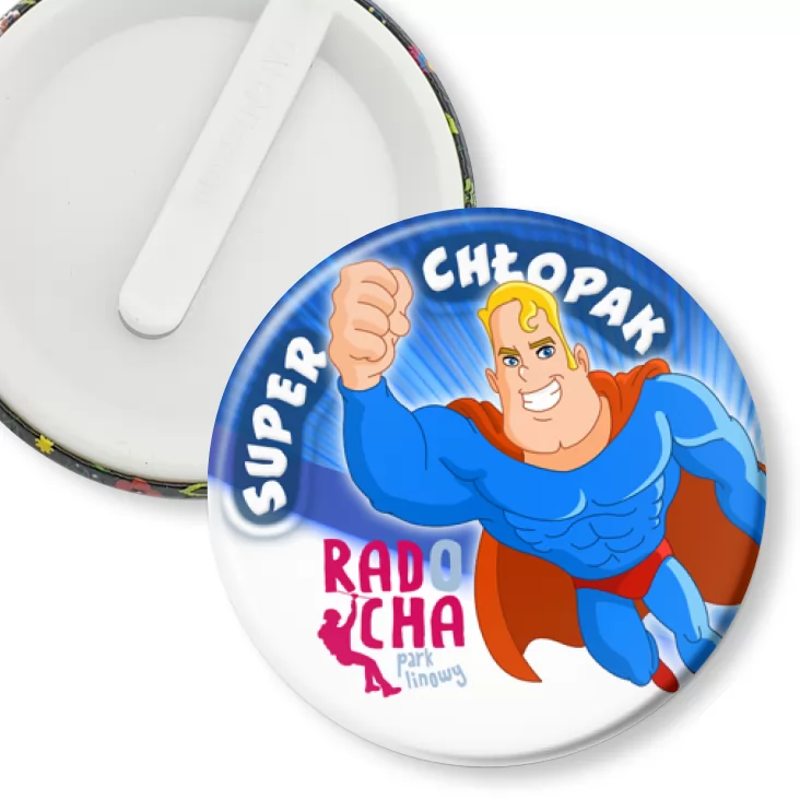 przypinka klips Radocha - Super Chłopak