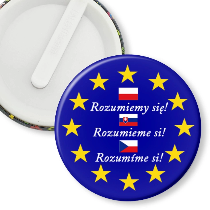 przypinka klips Rozumiemy się