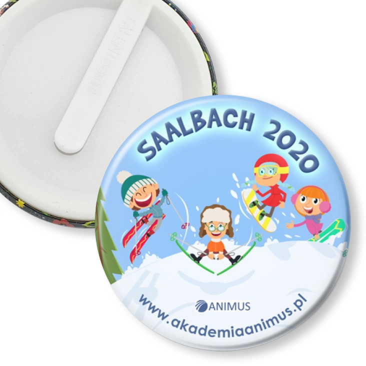 przypinka klips SAALBACH 2020