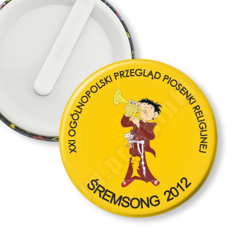 przypinka klips Śremsong 2012