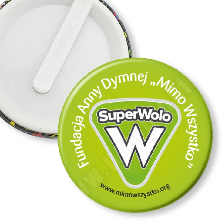 przypinka klips SuperWolo
