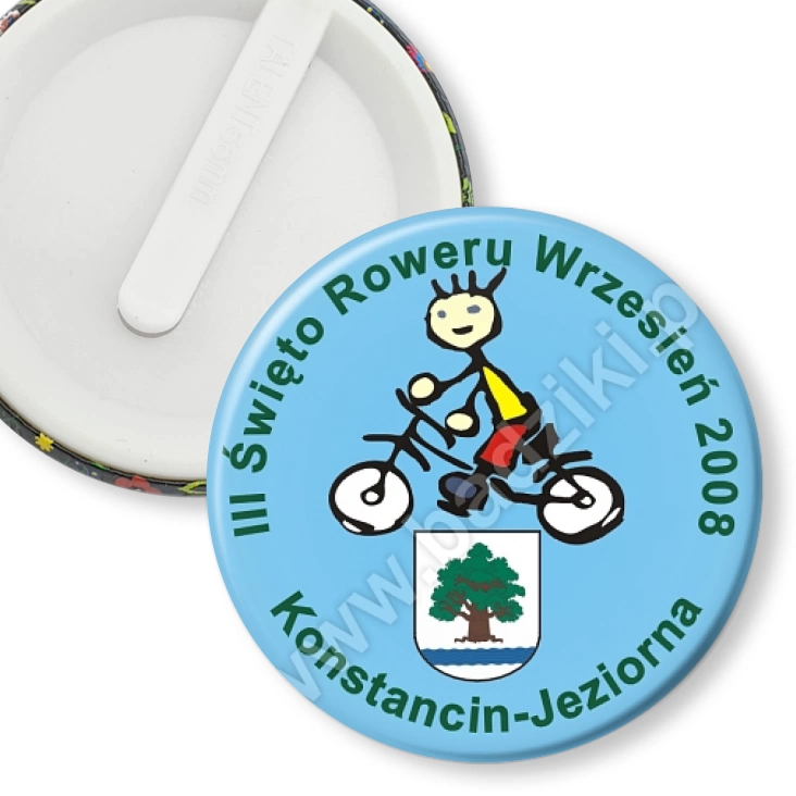 przypinka klips Święto Roweru