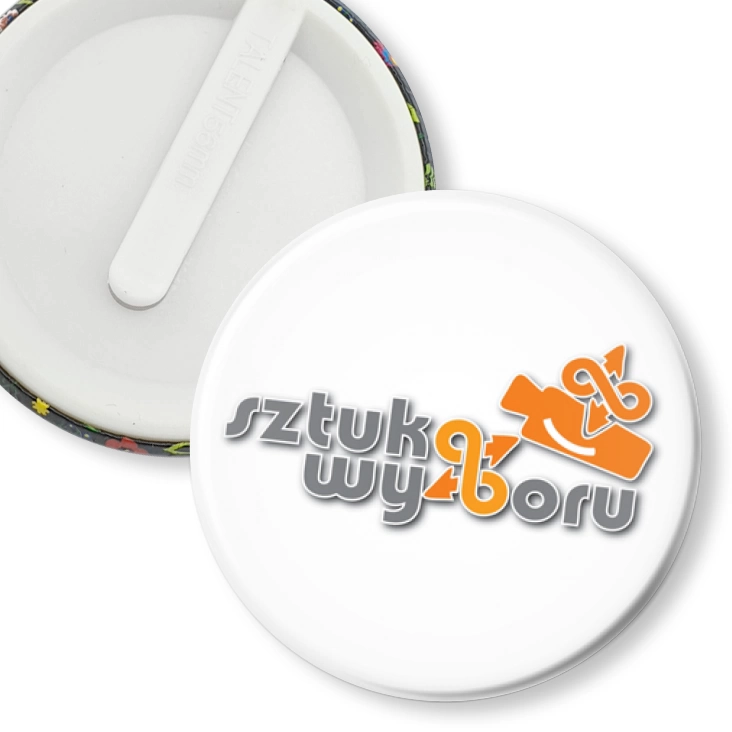 przypinka klips Sztuka Wyboru