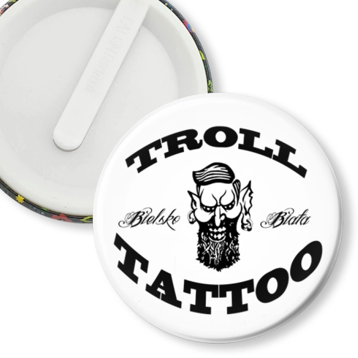 przypinka klips Troll Tattoo