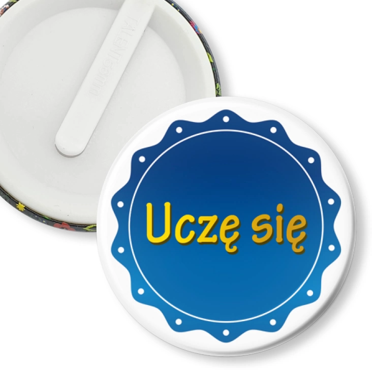 przypinka klips Uczę się