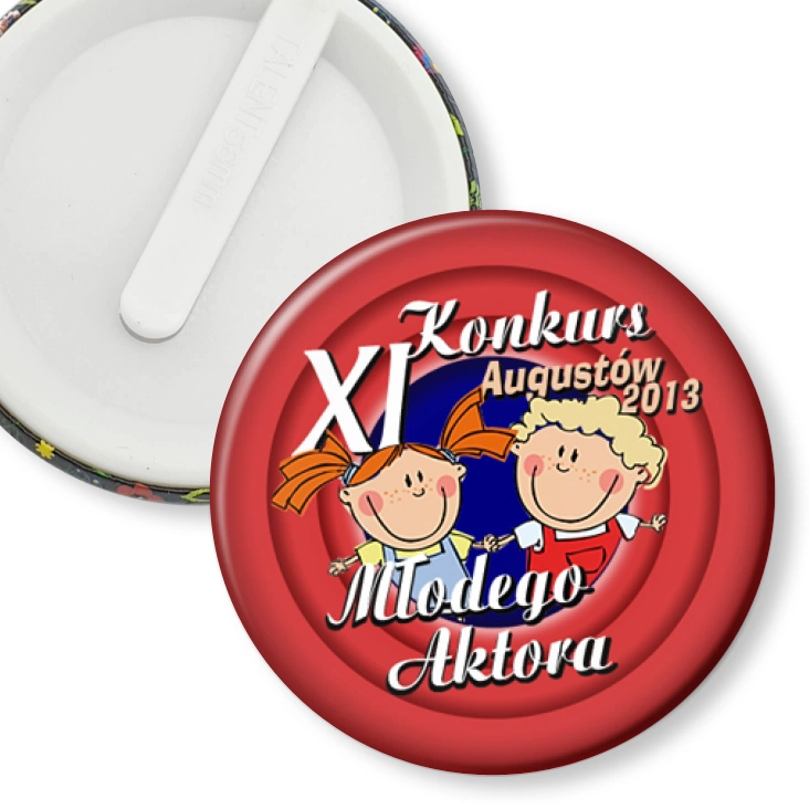 przypinka klips XI Konkurs Młodego Aktora