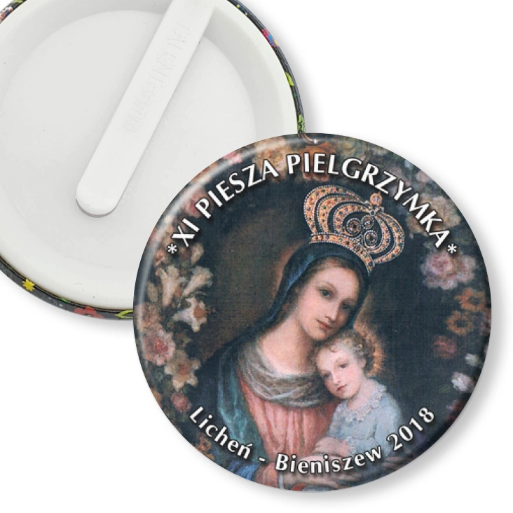 przypinka klips XI Piesza pielgrzymka