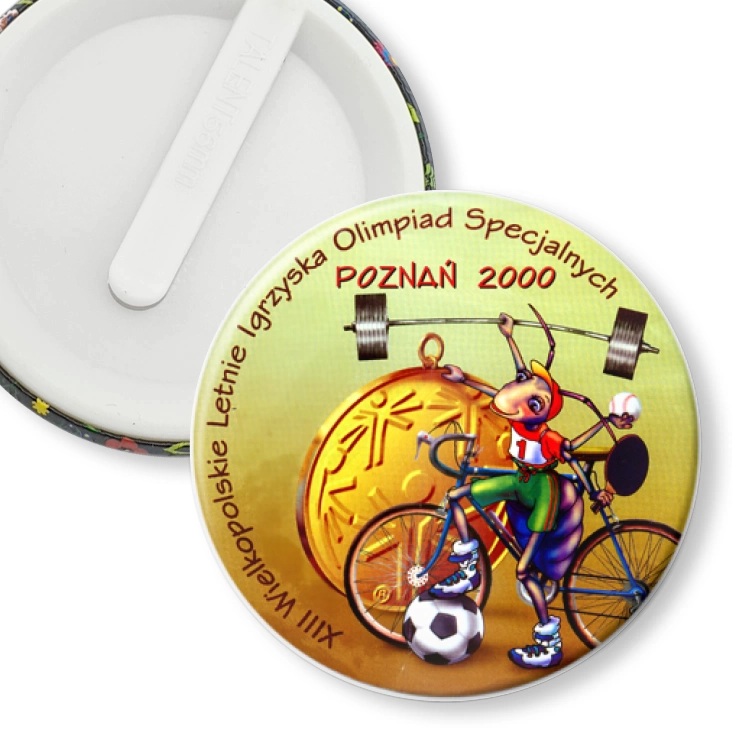 przypinka klips XIII Wielkopolskie Igrzyska Olimpiad Specjalnych