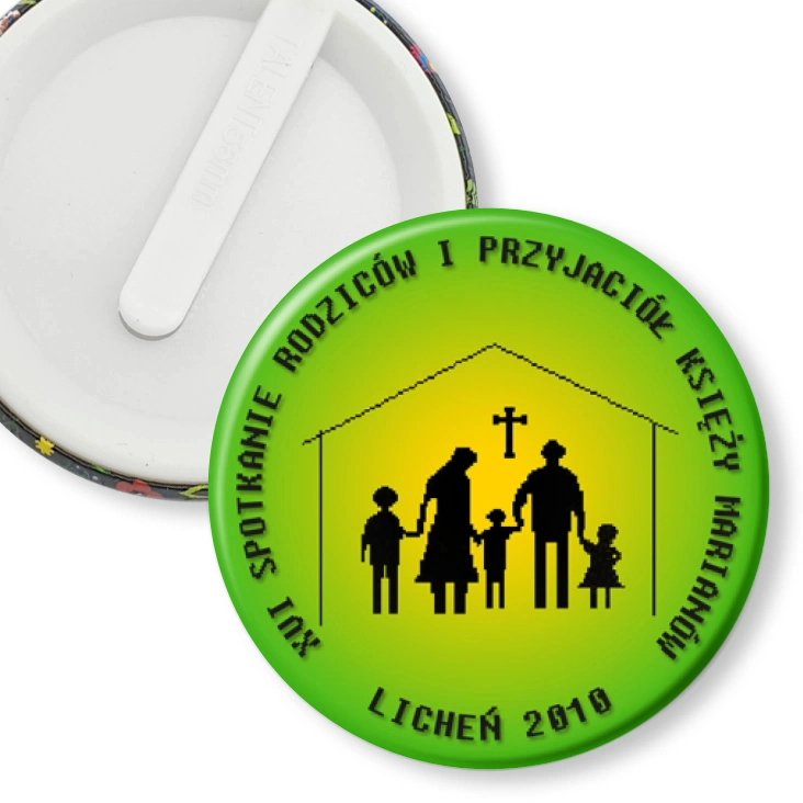 przypinka klips XVI Spotkanie Rodziców i Przyjaciół Księży Marianów