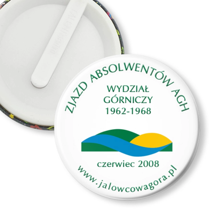 przypinka klips Zjazd Absolwentów AGH