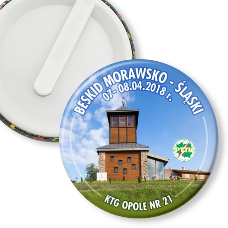 przypinka klips Beskid Morawsko-Śląski