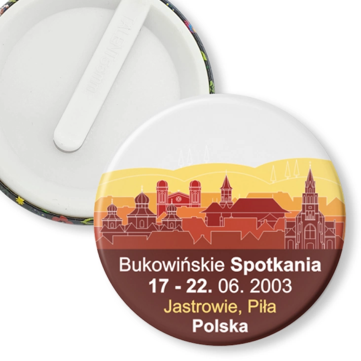 przypinka klips Bukowińskie Spotkania