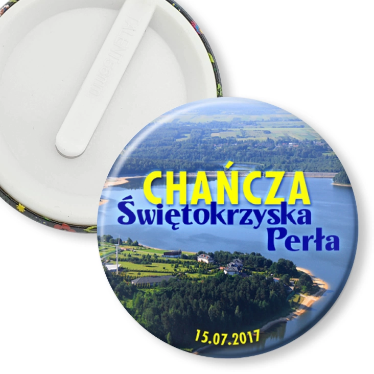 przypinka klips Chańcza