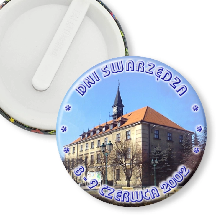 przypinka klips Dni Swarzędza 2002