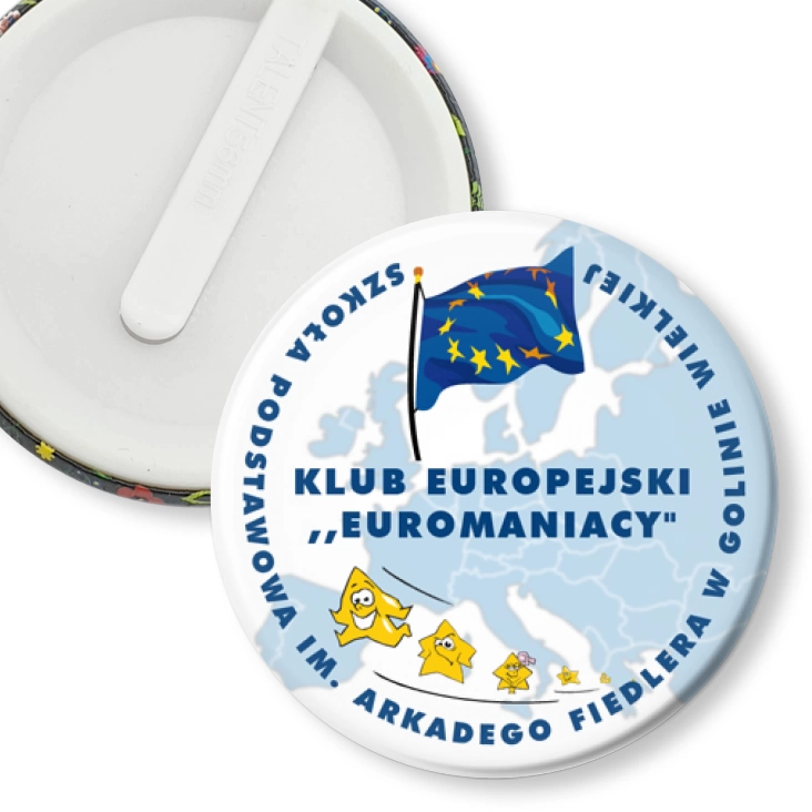 przypinka klips Euromaniacy