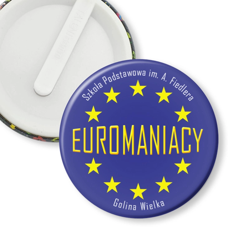 przypinka klips Euromaniacy