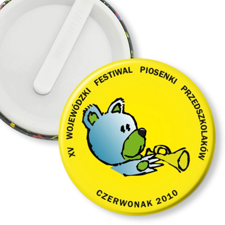 przypinka klips Festiwal Piosenki Przedszkolaków