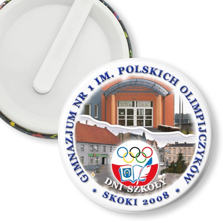 przypinka klips Gimnazjum Skoki - Dni Szkoły