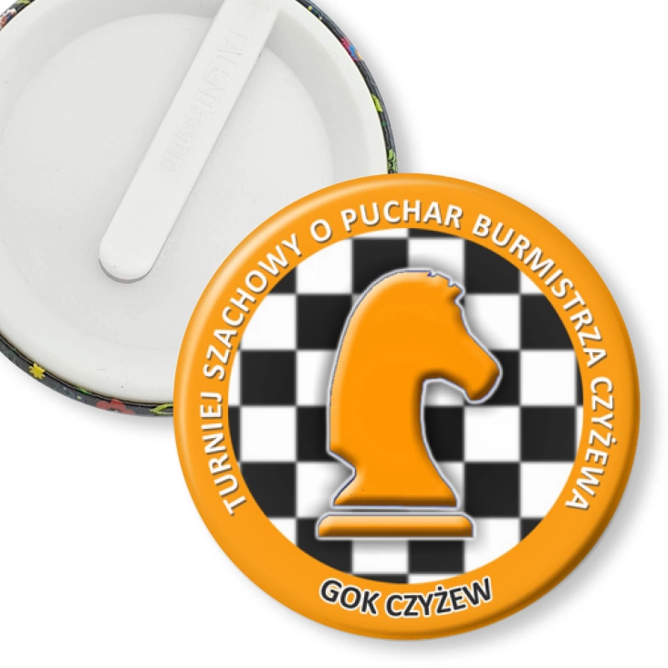 przypinka klips GOK Czyżew