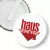 Przypinka klips Haus Steht Kopf