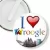Przypinka klips I love Wroogle