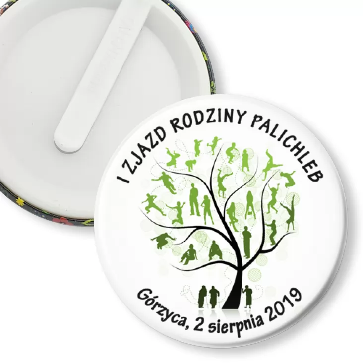 przypinka klips I Zjazd Rodziny Palichleb
