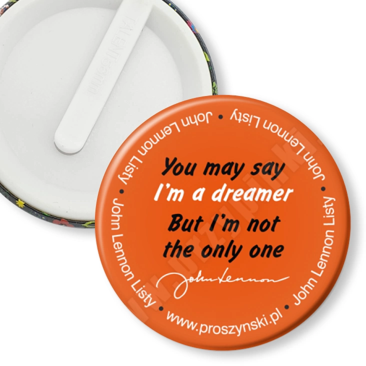 przypinka klips John Lennon