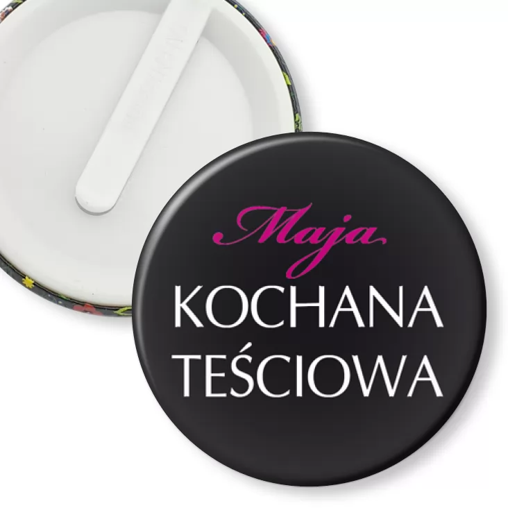 przypinka klips Kochana teściowa