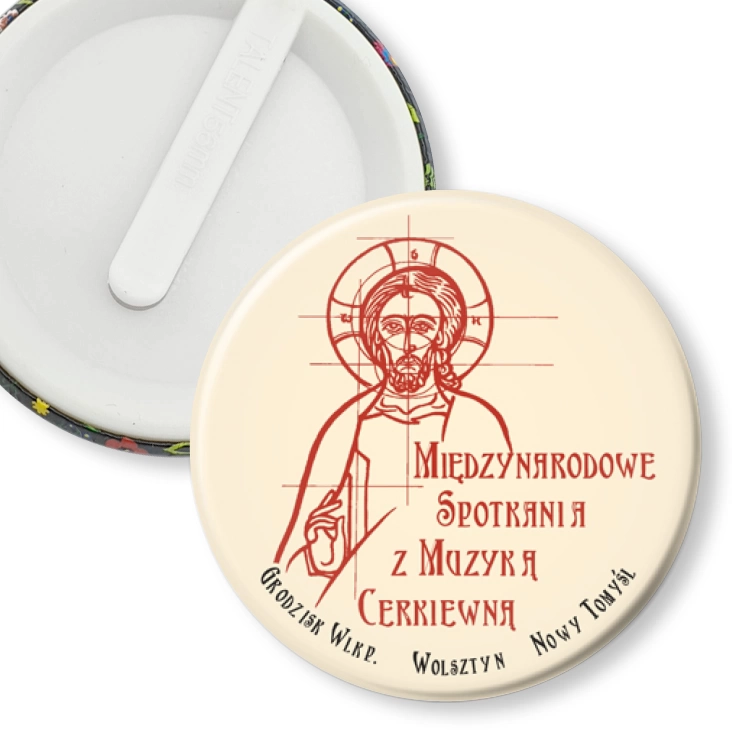 przypinka klips Międzynarodowe Spotkania z Muzyką Cerkiewną 2013