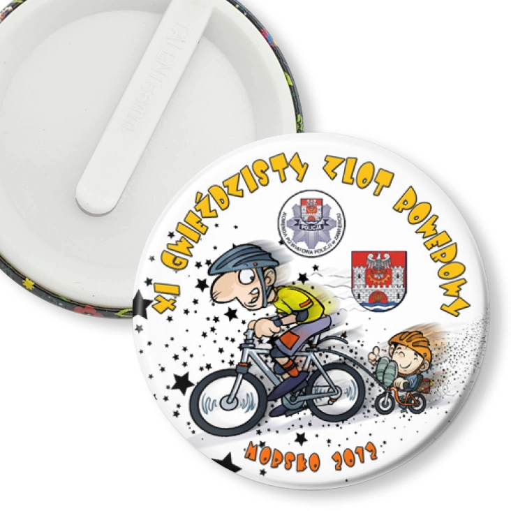 przypinka klips Morsko 2012