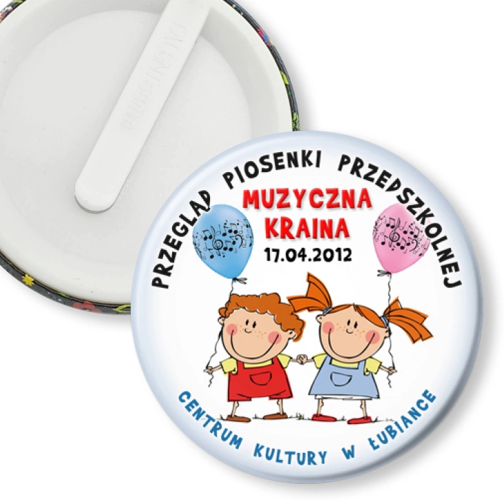 przypinka klips Muzyczna Kraina 2012